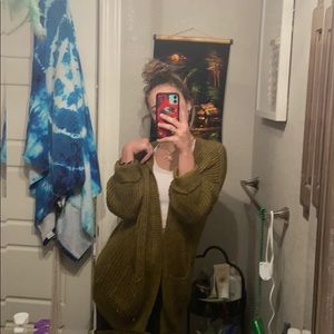super cute green cover up